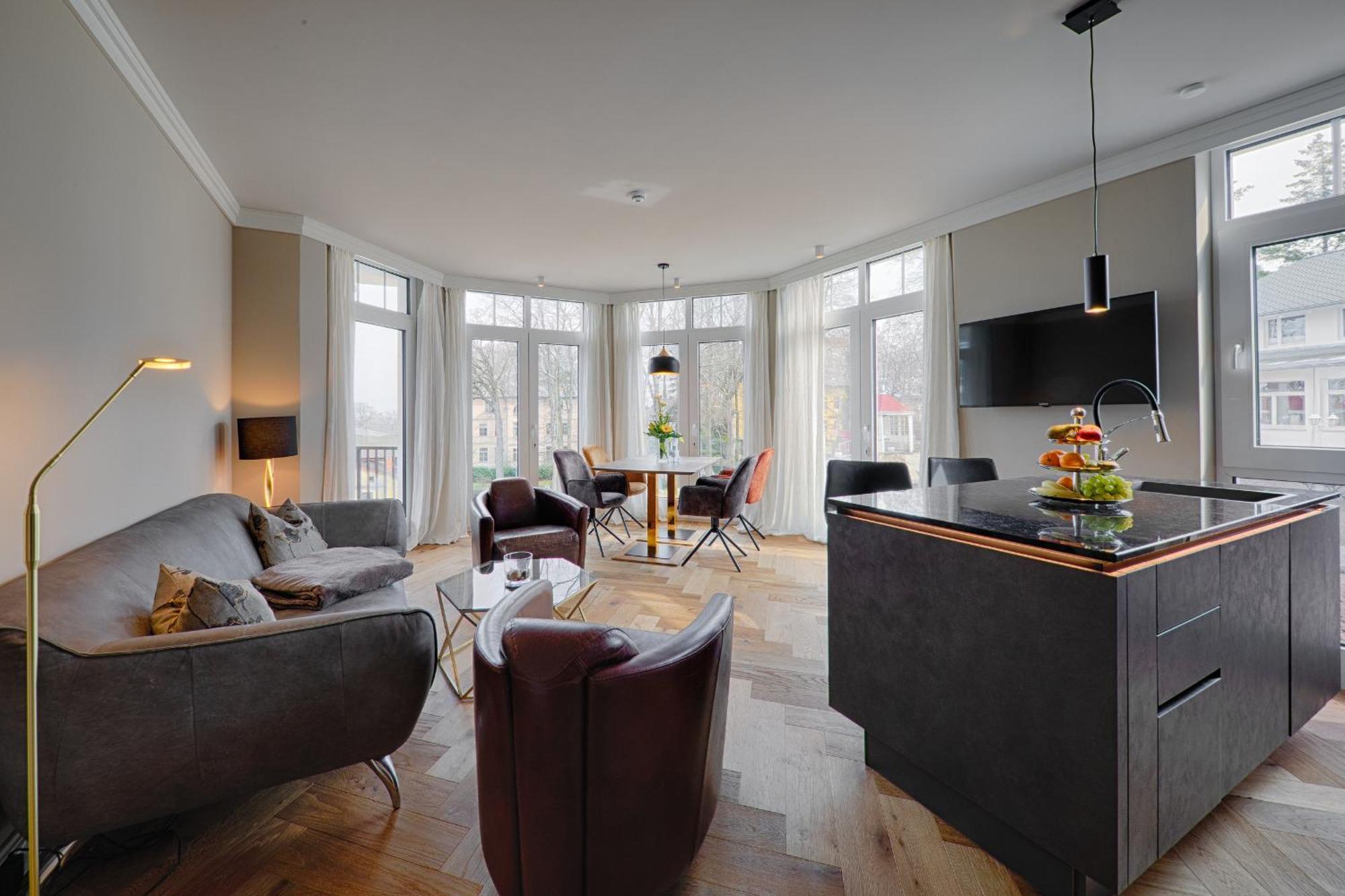 Meeressterne Schlossappartements Heringsdorf Luaran gambar