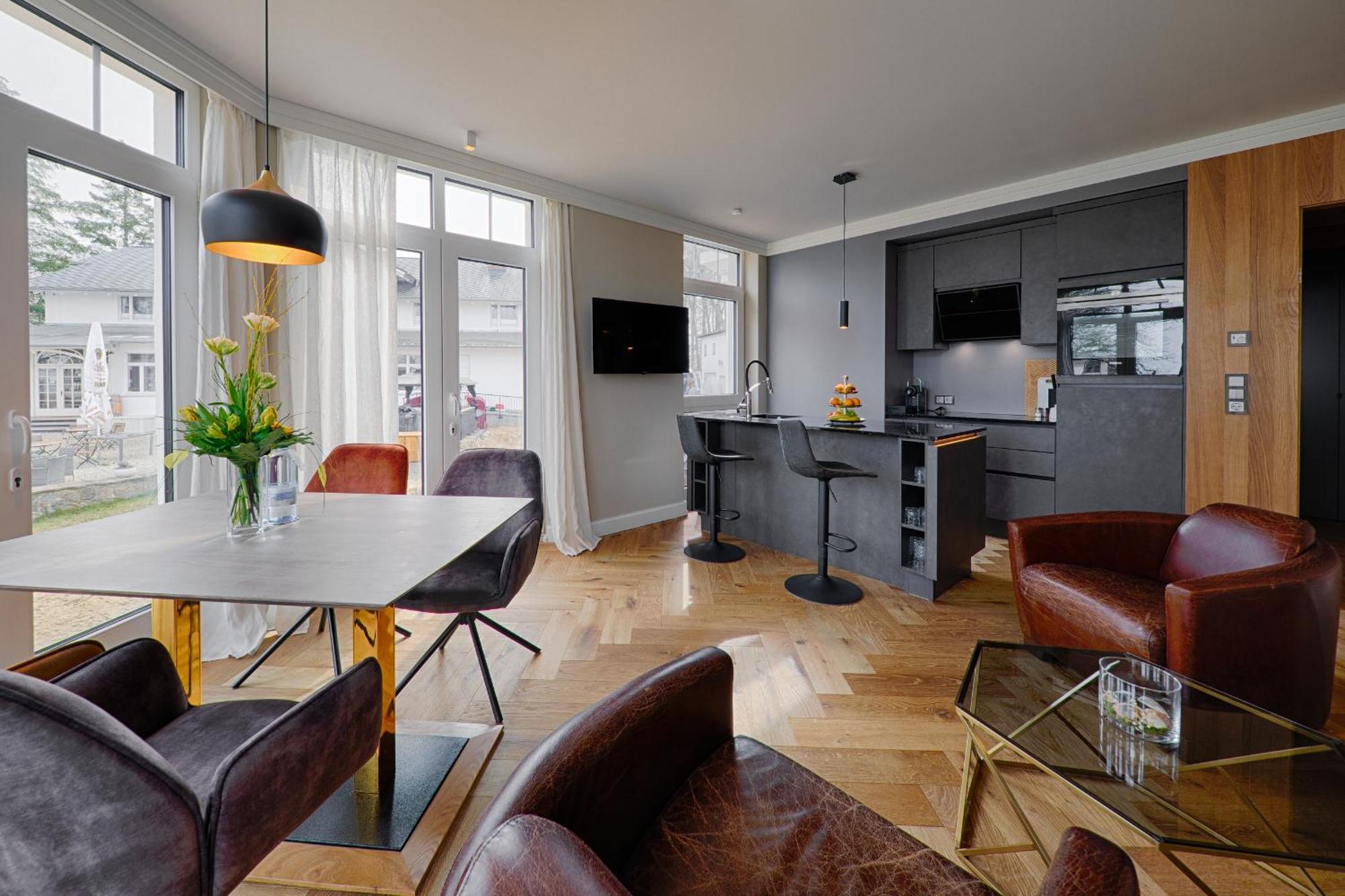 Meeressterne Schlossappartements Heringsdorf Luaran gambar